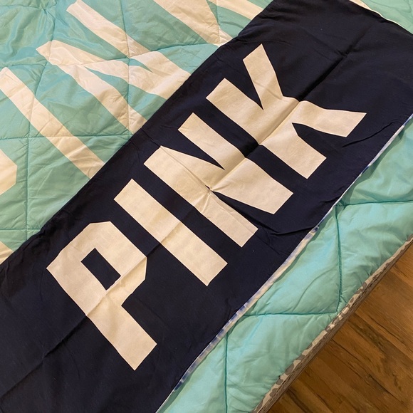 PINK Victoria's Secret Bedding Rare Pink Body Pillow Cover Poshmark